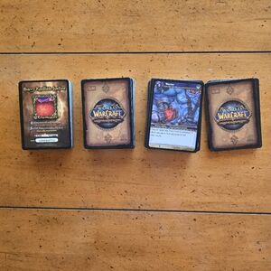 Vintage 2006 World Of Warcraft Tradin Cards Collection- 165 Trading Cards